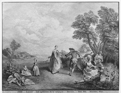 The Pleasures of the Countryside by Nicolas Lancret